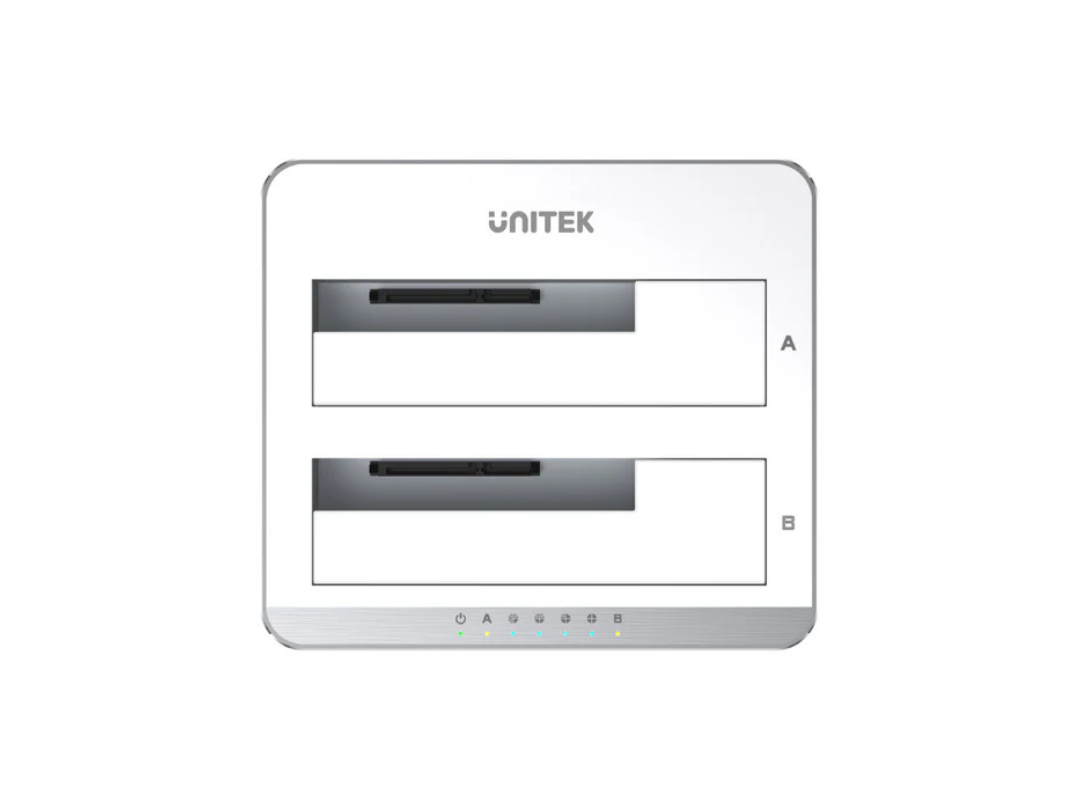 Unitek Y-3026 USB3.0 Dual Bay SATA Docking Station for HDD/SSD Unitek Y-3026 USB3.0 Dual Bay SATA Docking Station for HDD/SSD